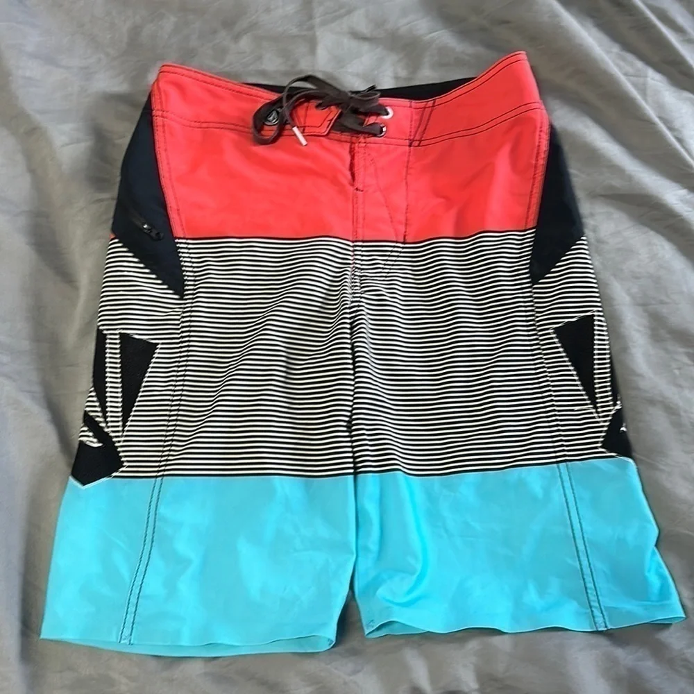 Mens Volcom Board Shorts Sz 28 New